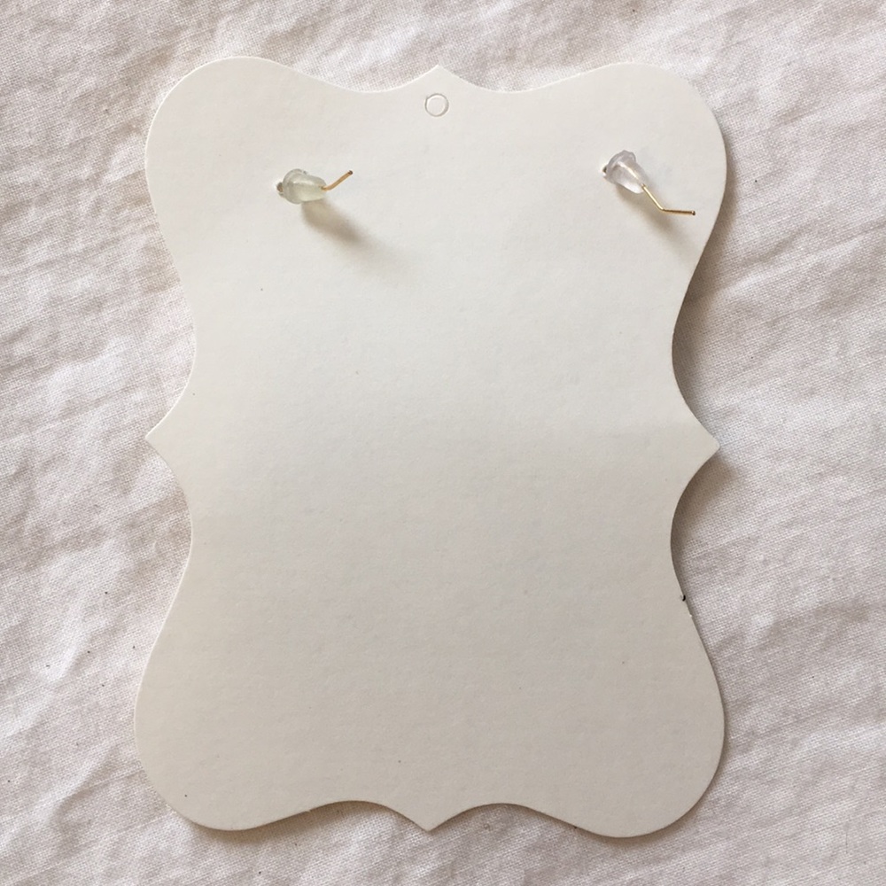 Teardrop Earrings - Picture 2 of 3